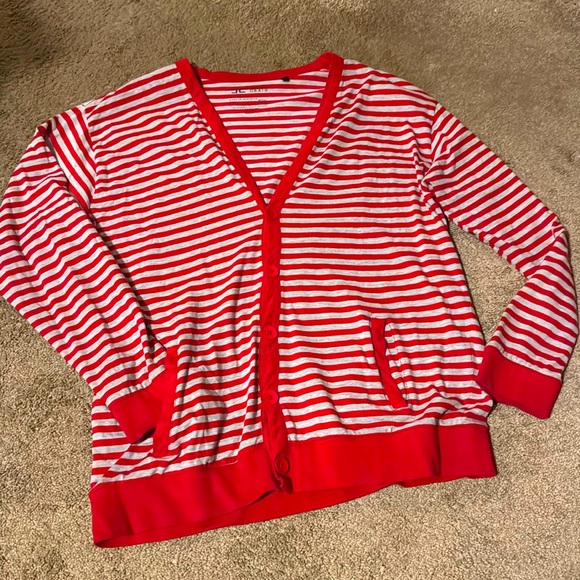 Jordan Craig Red and gray Carnigan - Picture 1 of 3